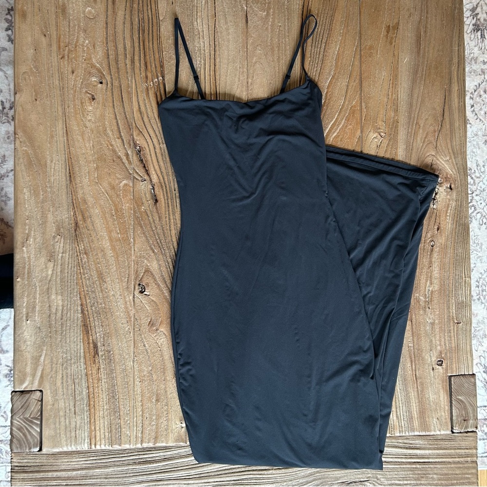 SKIMS Classic Black Dress